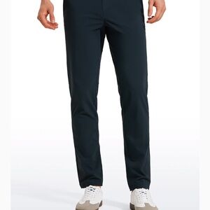 Mens CRZ Yoga Lightweight Water Resistant Classic-Fit Golf Pants 32''